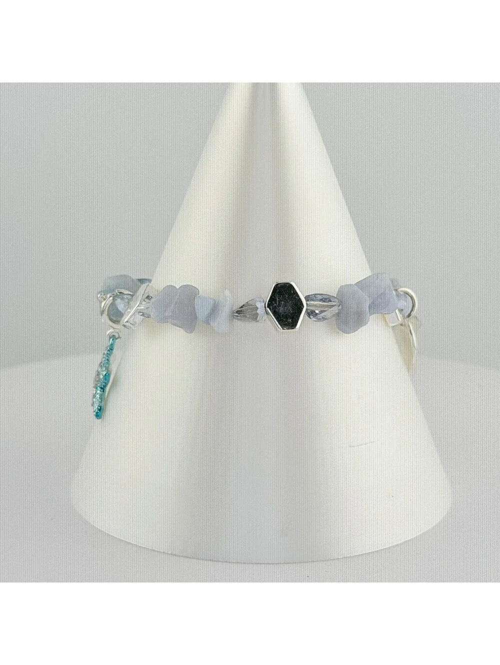 Bomb Party Single Stack Bracelet - on Silver Plating #199